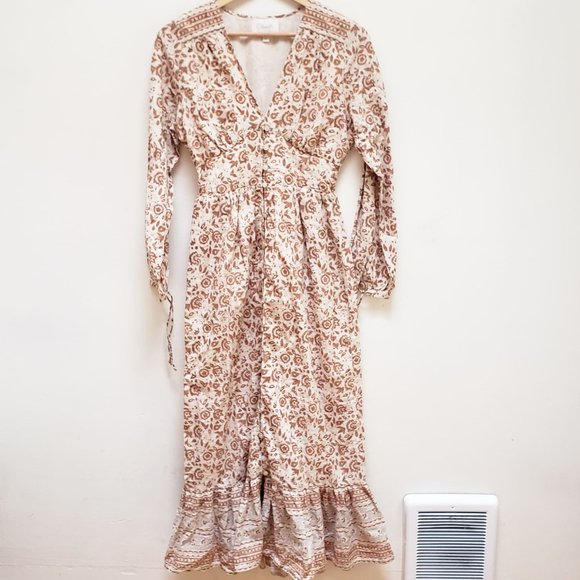 Cleobella Valentin Tamil Block Print Dress - Picture 6 of 16